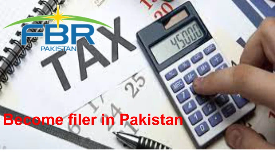 How to become filer in Pakistan