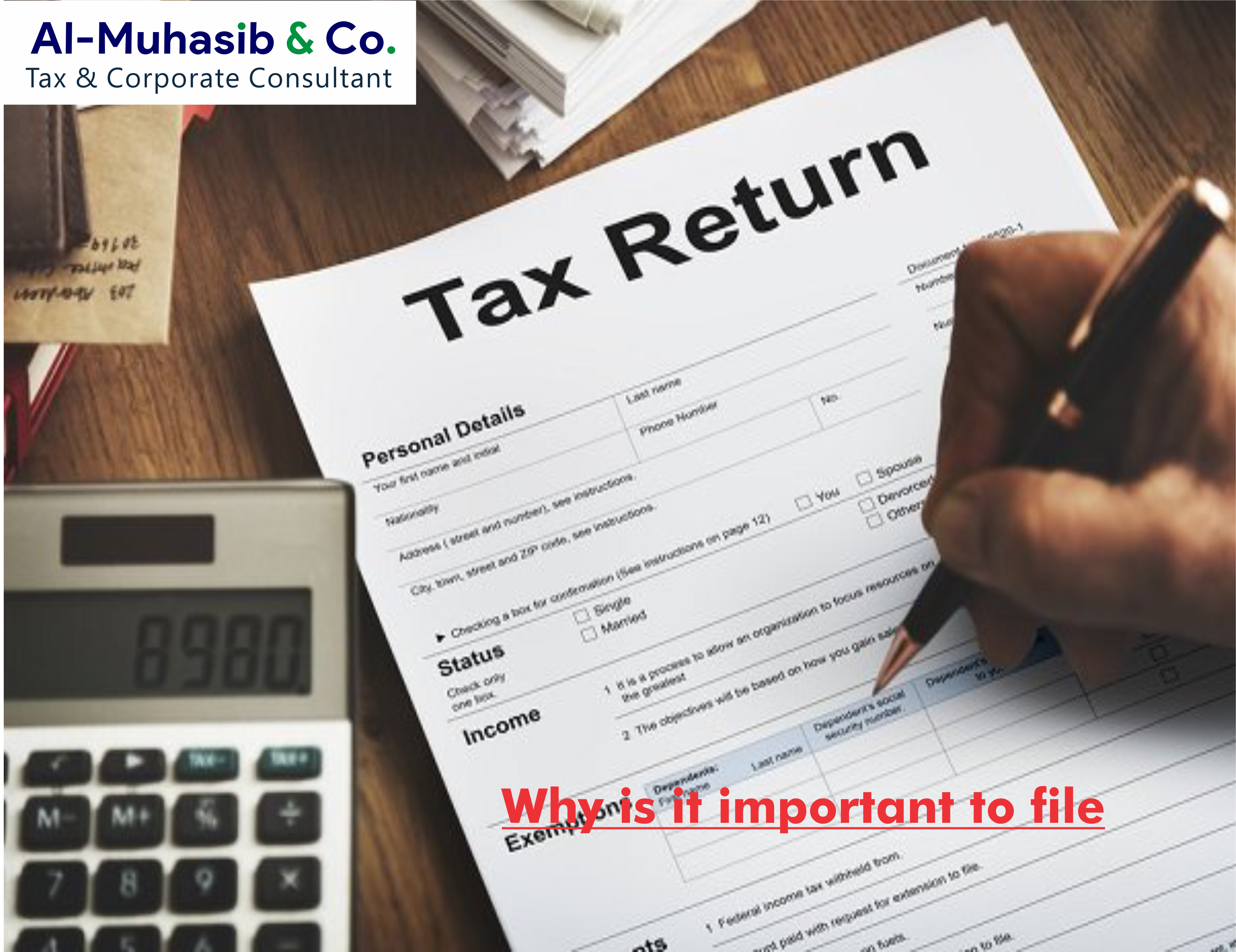 Why is it important to file an income tax return?