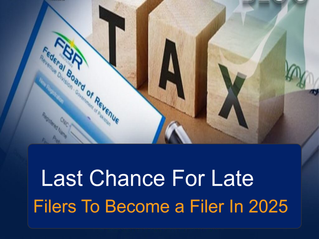 Last Chance for Late Filers to become a Filer in 2025 - Al-Muhasib & Co.