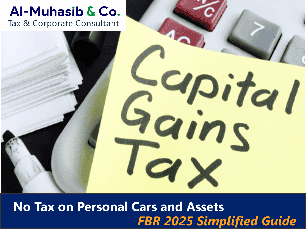 Major Relief No Tax on Personal Cars and Assets FBR 2025 Simplified Guide