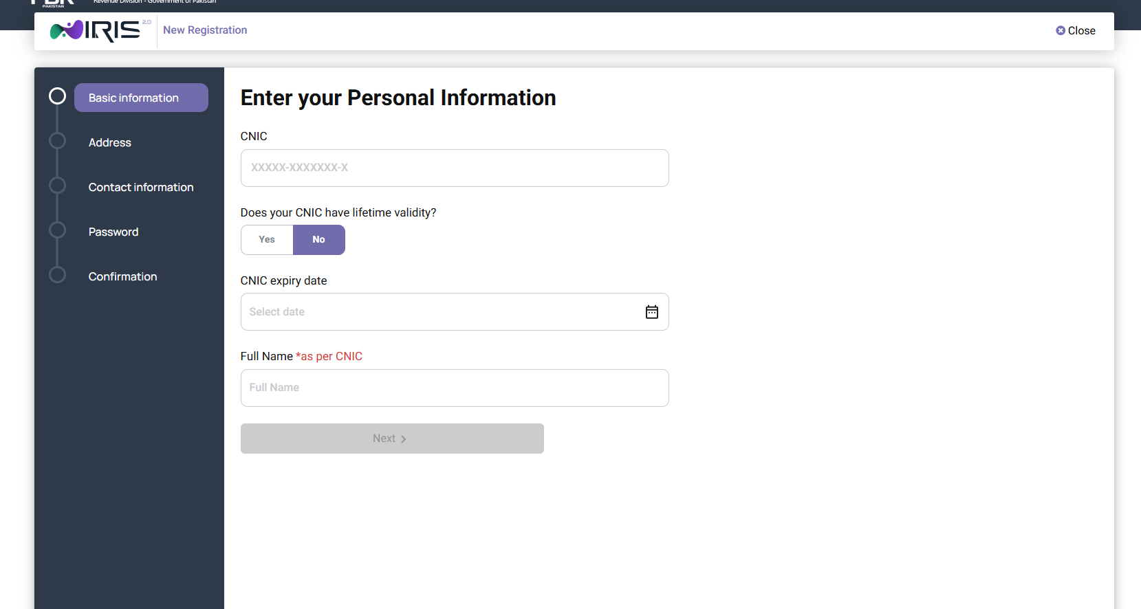 NTN FBR Registration
